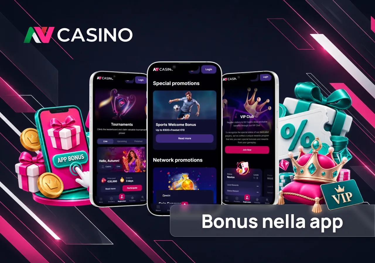 Bonus NV Casino App